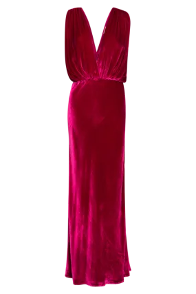 Travis Dress - Fuchsia