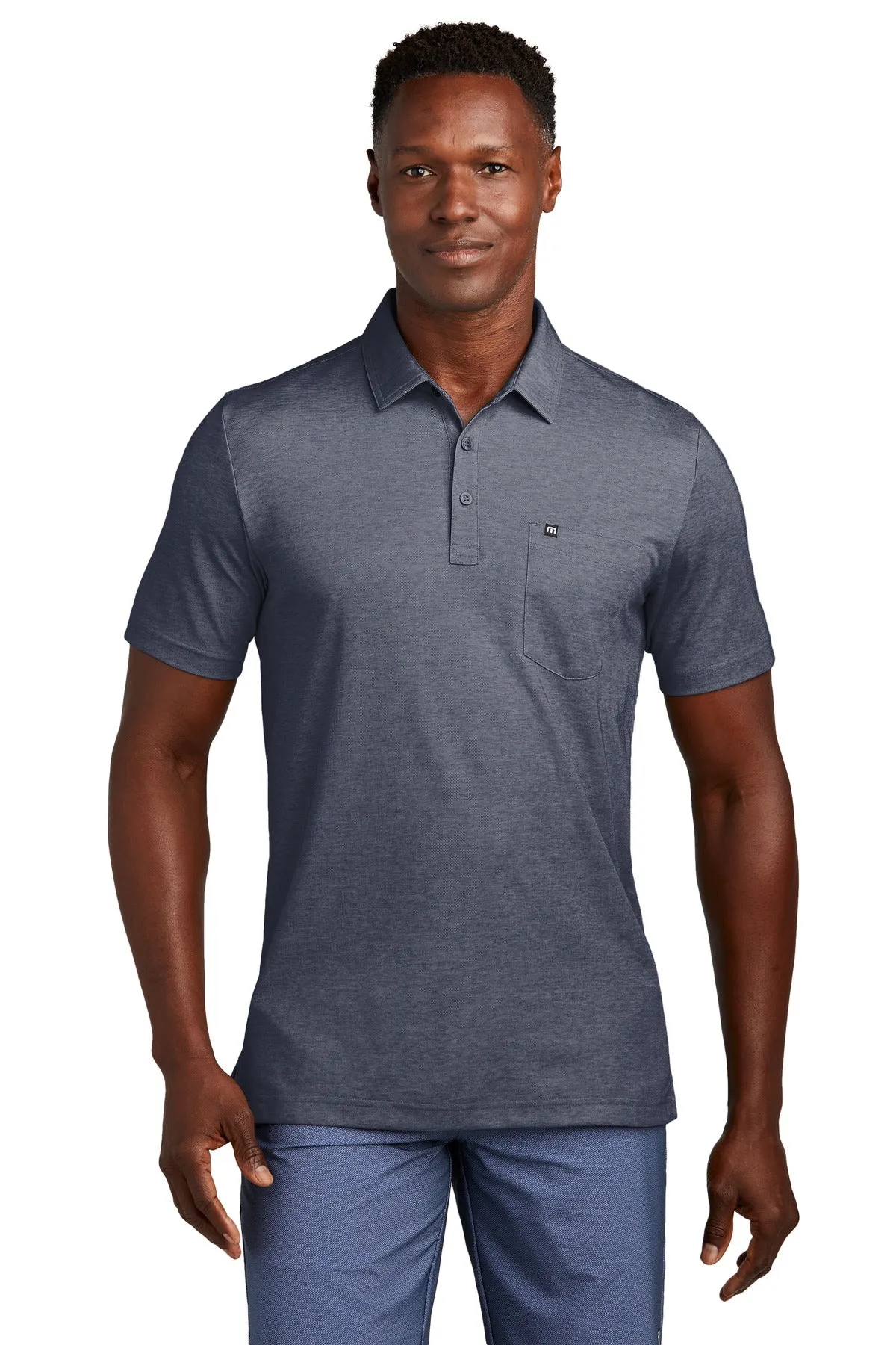 TravisMathew Oceanside Heather Pocket Polo TM1MY404