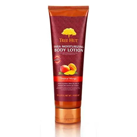 TREE HUT [TROPICAL MANGO] SHEA MOISTURIZING BODY LOTION 9OZ