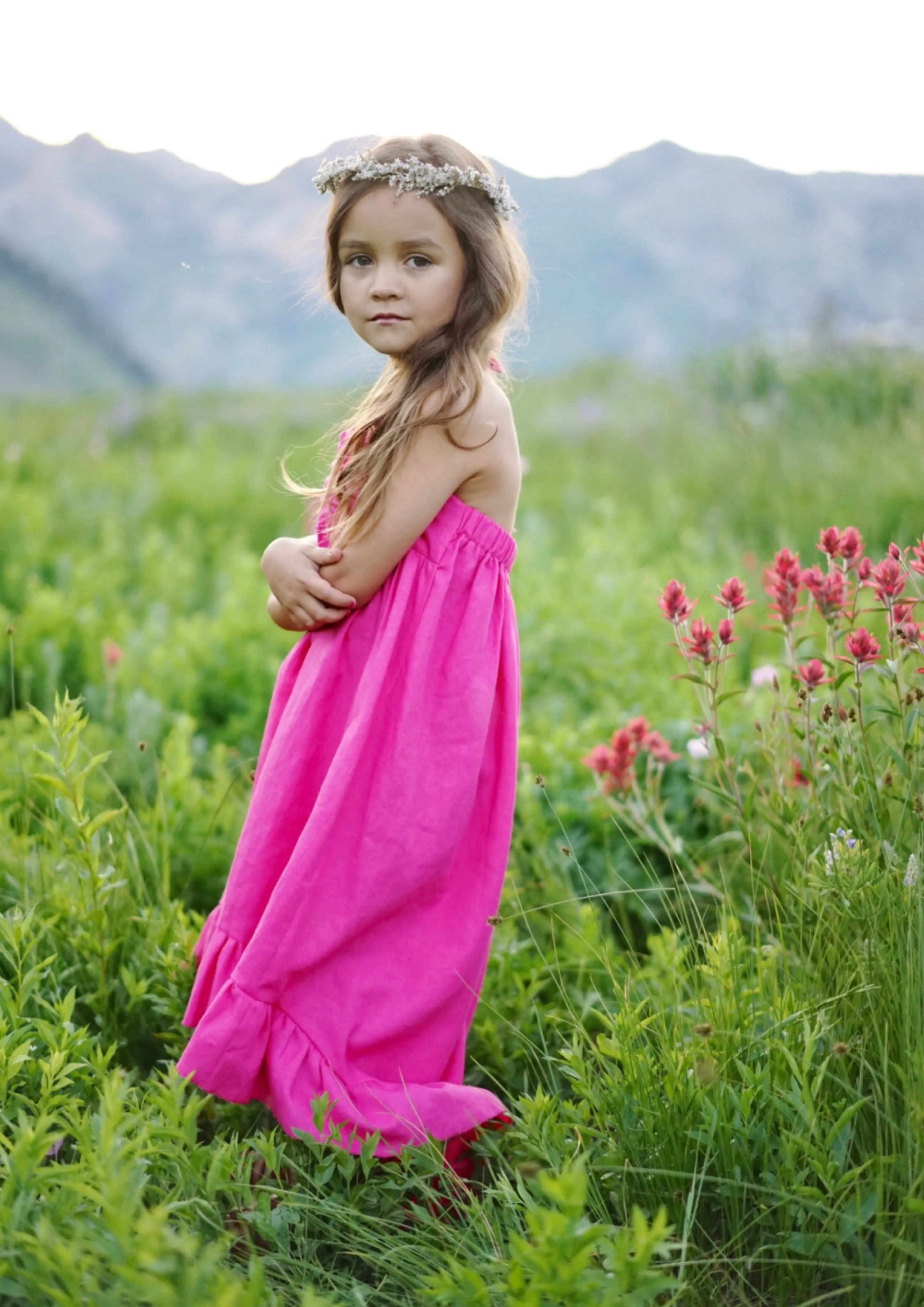 Tula Dress - Fuchsia
