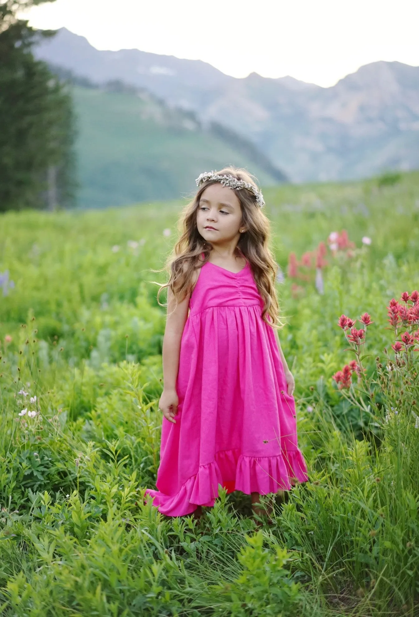 Tula Dress - Fuchsia