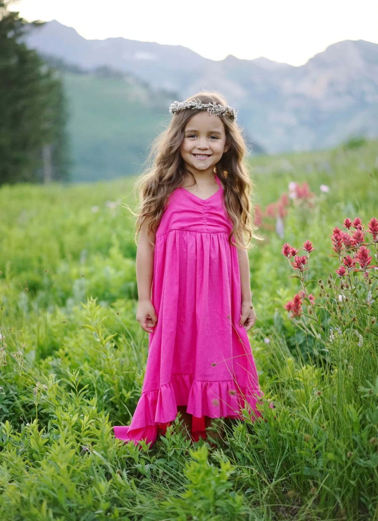 Tula Dress - Fuchsia