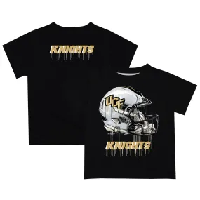 UCF Knights Infant Black Dripping Helmet T-Shirt