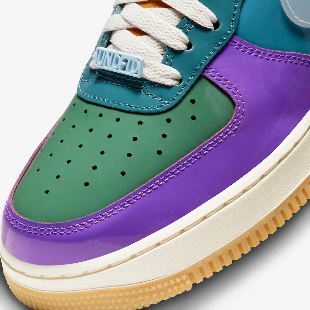 Undefeated x Nike Air Force 1 Low SP Multi-Patent Total Orange DV5255-500