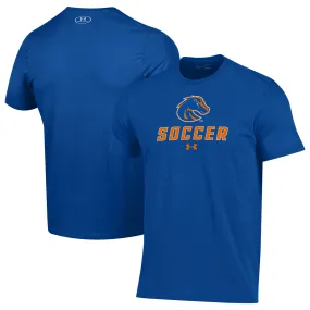 Under Armour Boise State Broncos Royal Soccer Performance T-Shirt