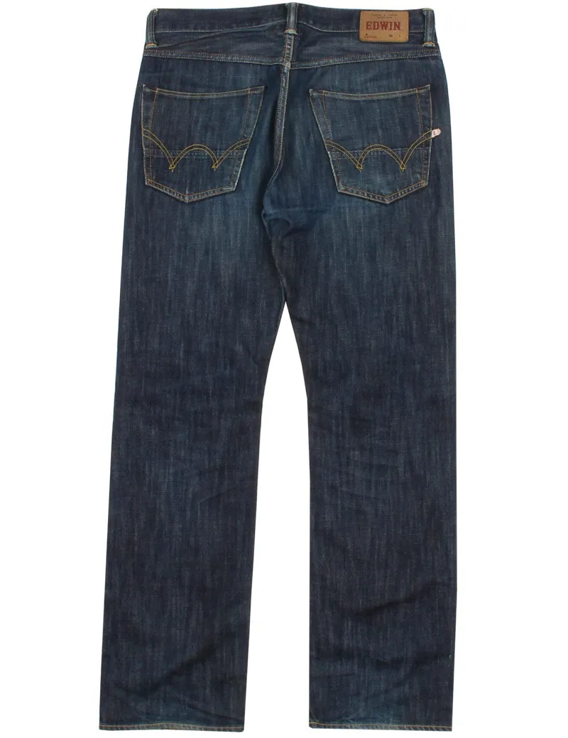 Uniform Reworks Edwin Ed-47 Blue Wash Jeans 32X32