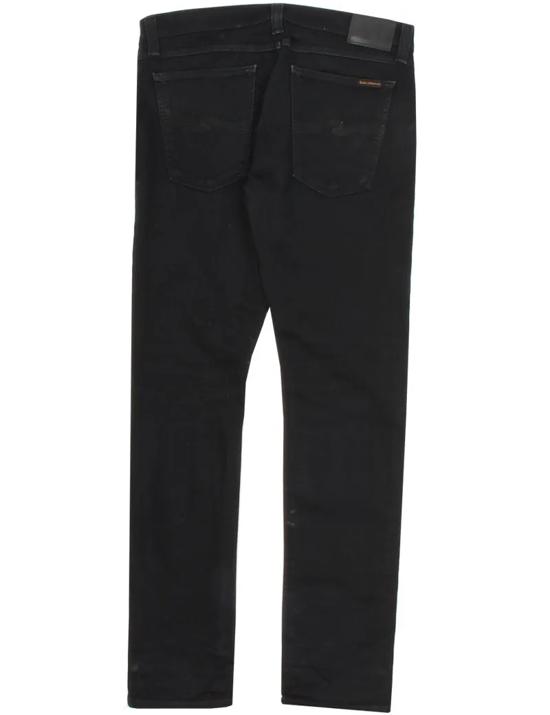 Uniform Reworks Nudie Jeans Co Tight Long John Black Washed 34X32