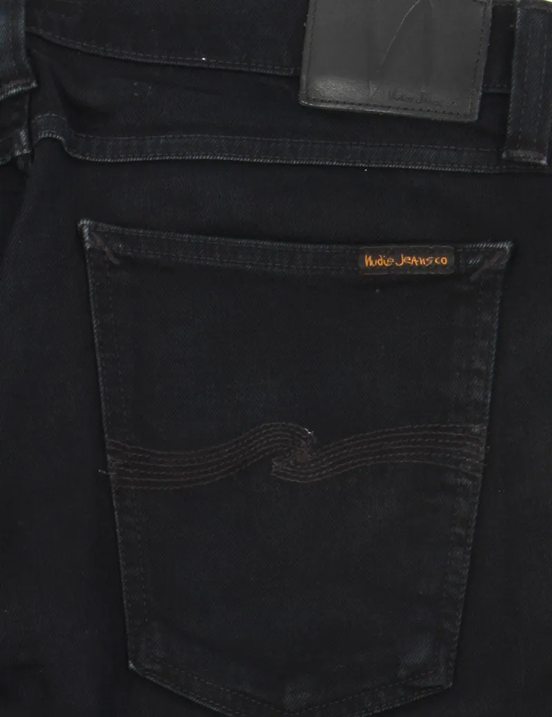 Uniform Reworks Nudie Jeans Co Tight Long John Black Washed 34X32