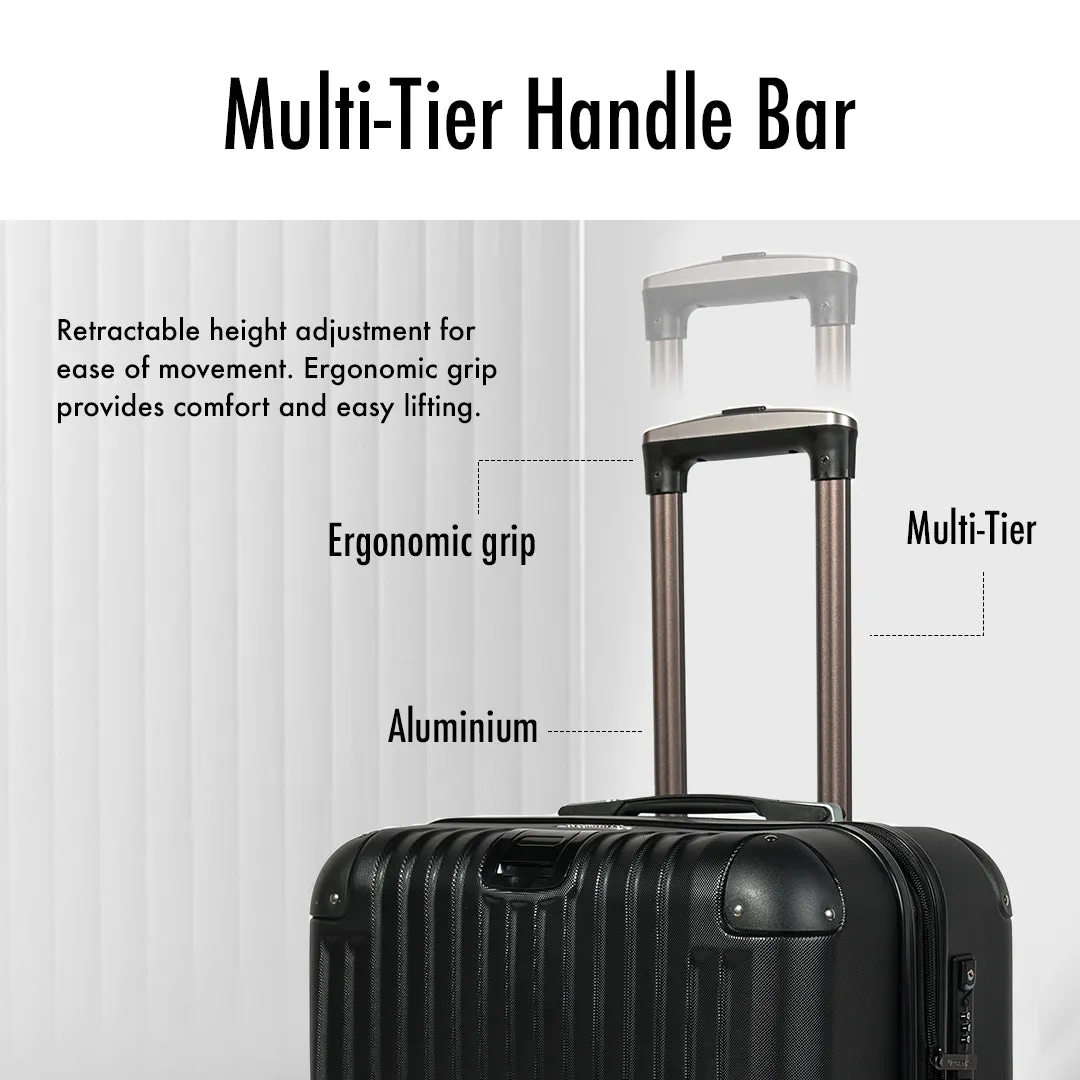 URBANlite VERTEZ  20 / 24 / 28 360° 8-Wheel Spinner | TSA Lock I Expandable |Corner Guard Hard Case Luggage