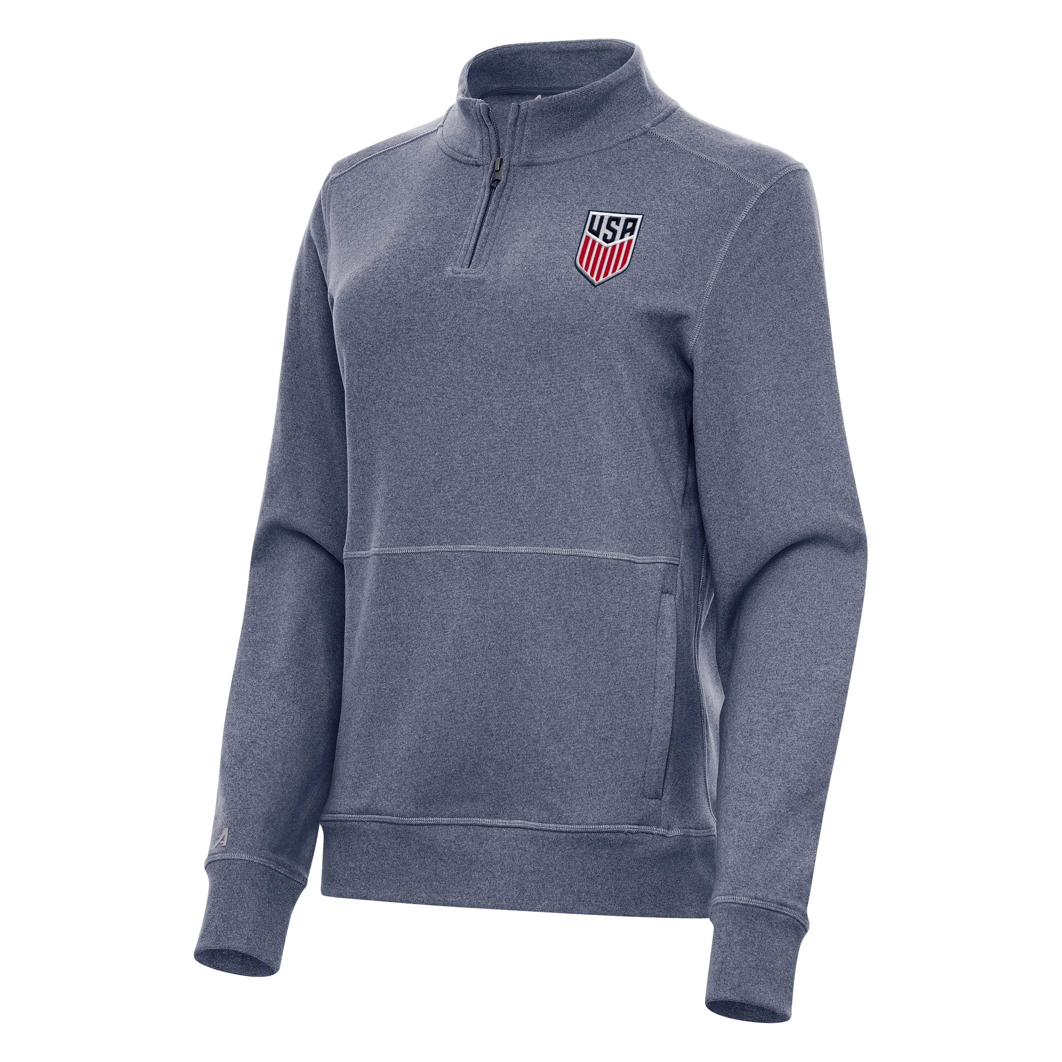 US Mens Soccer Womens Crush Quarter Zip Fleece