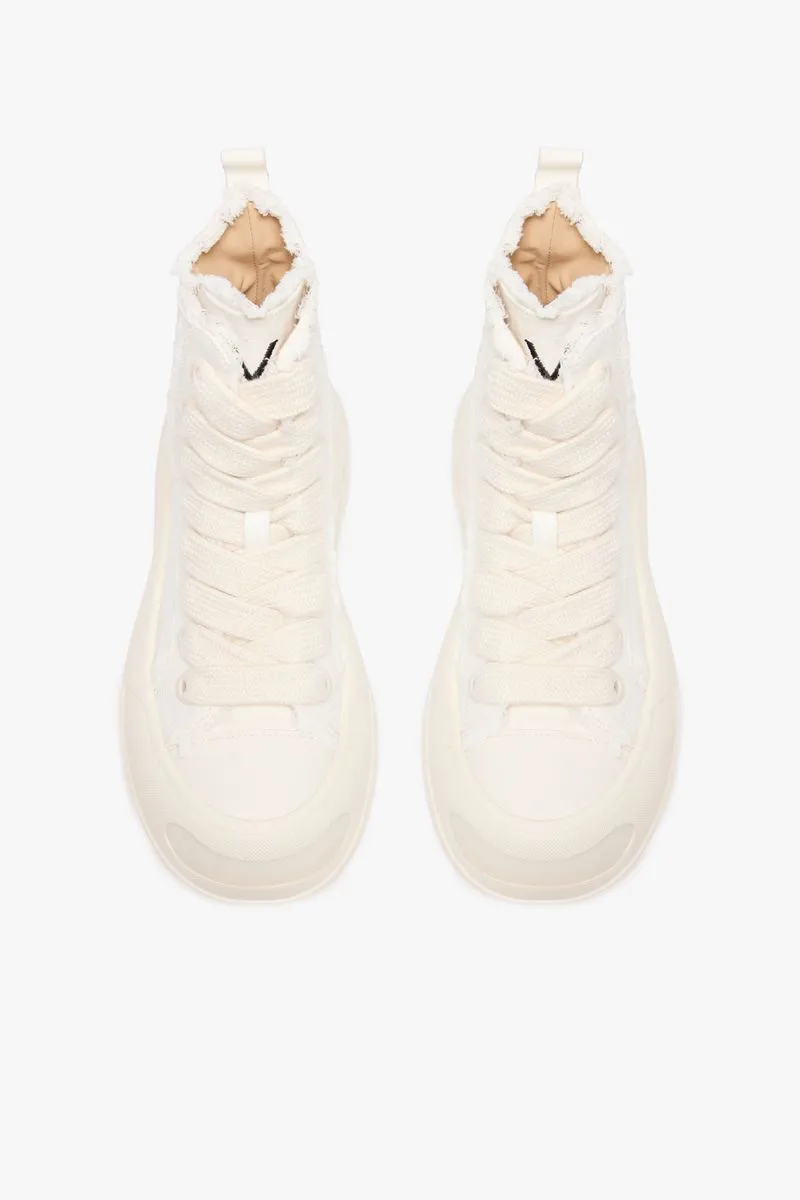 Valabasas Purpose High Tops Cream Shoes