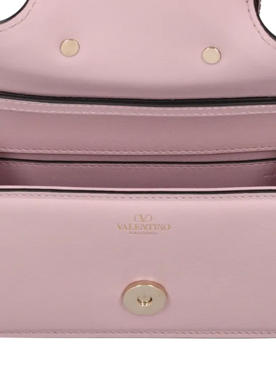 Valentino Garavani   Small Locò leather top handle bag 