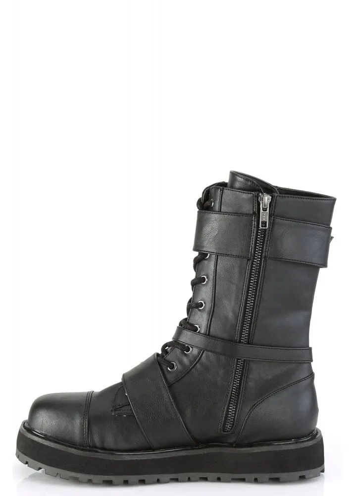 Valor 220 Gothic Harness Strap Boot