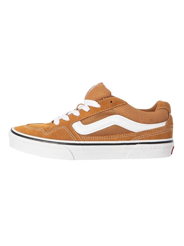 Vans Caldrone Suede Trainers - Brown Sugar
