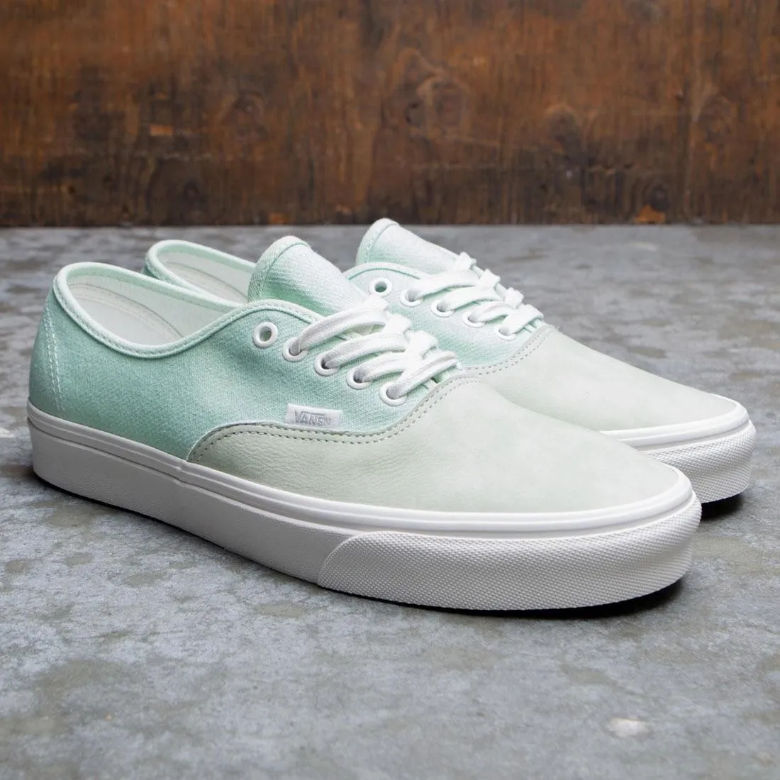 Vans Men Authentic - Nubuck Washed (green)