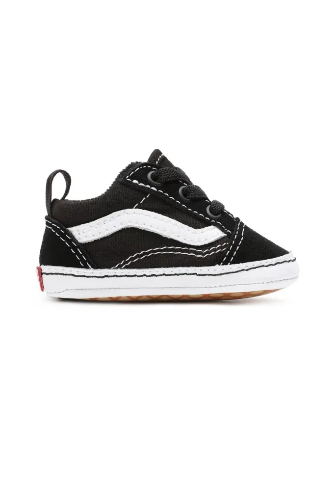 Vans Αγκαλι Old Skool Crib Μαυρα