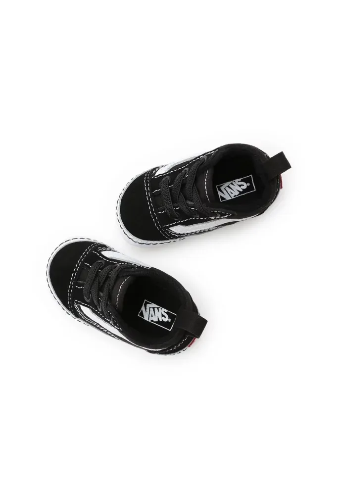 Vans Αγκαλι Old Skool Crib Μαυρα