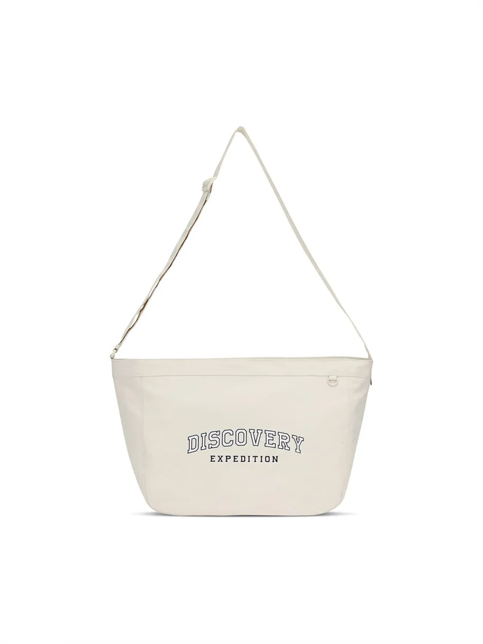 Varsity Newsboy Bag L Ivory