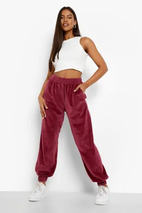 Velour Regular Fit Joggers