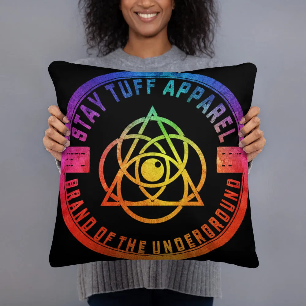 VIBRANT CIRCLES (Basic Pillow)