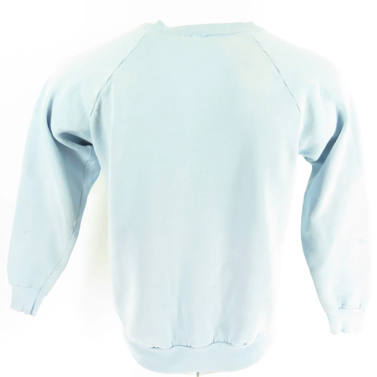 Vintage 80s Reebok Pump It Up Sweatshirt Medium Retro Print Blue Basketball