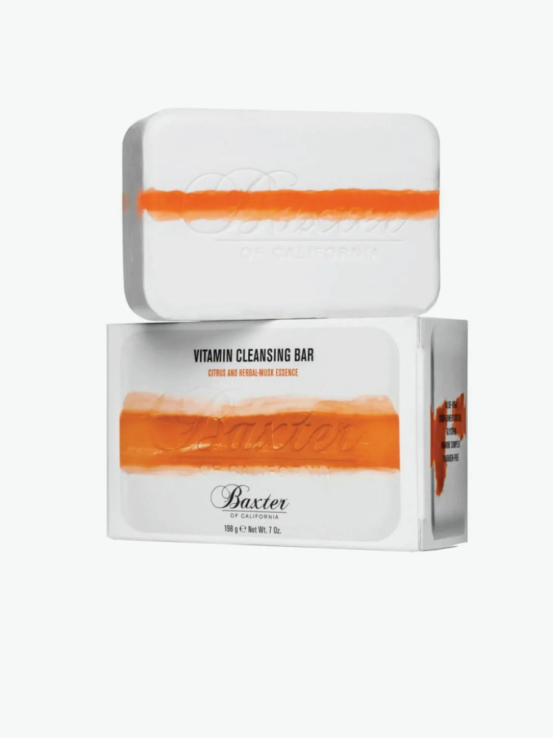 Vitamin Cleansing Bar Soap Citrus and Herbal Musk