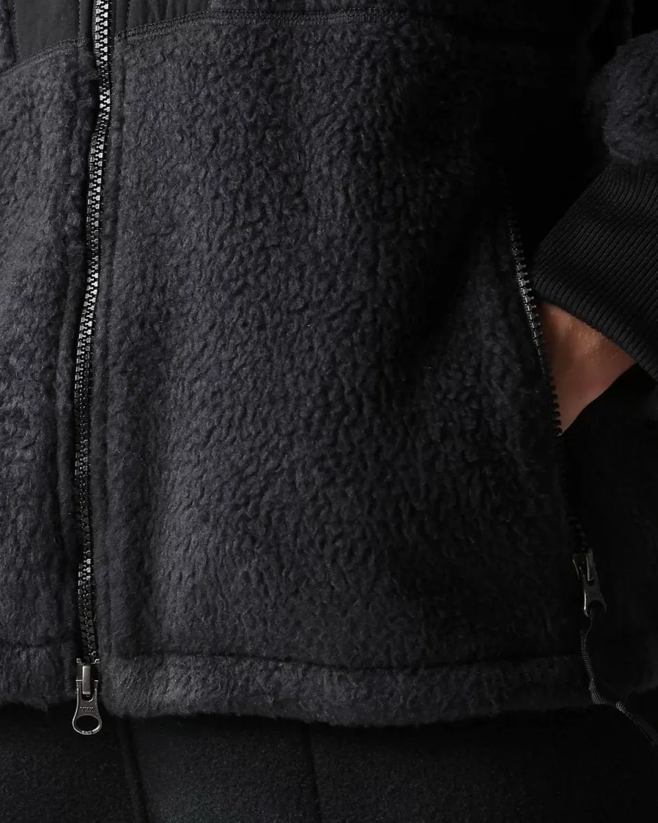 W 94 High Pile Denali Jacket - Black