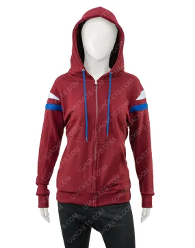 WandaVision 2021 Elizabeth Olsen Brown Hoodie | Ujackets.com - 50%Off