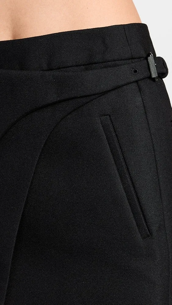 WARDROBE.NYC   Wrap Skirt Midi 