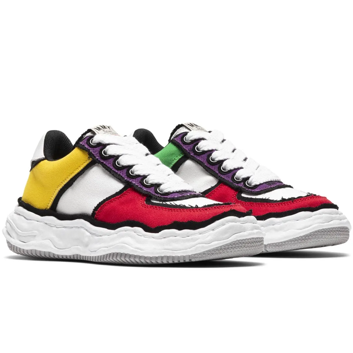 WAYNE LOW TOP SNEAKERS MULTI | Bodega