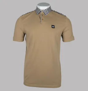 Weekend Offender Costa Polo Shirt Cognac