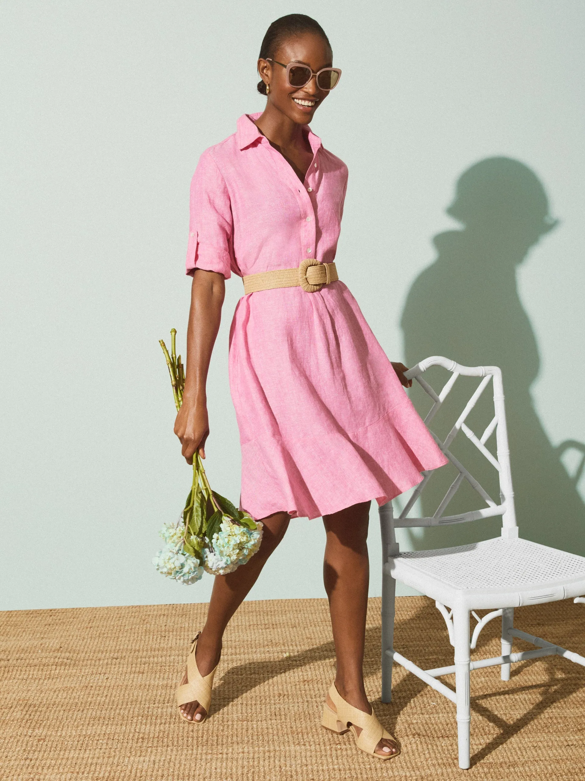 Wellesley Linen Dress