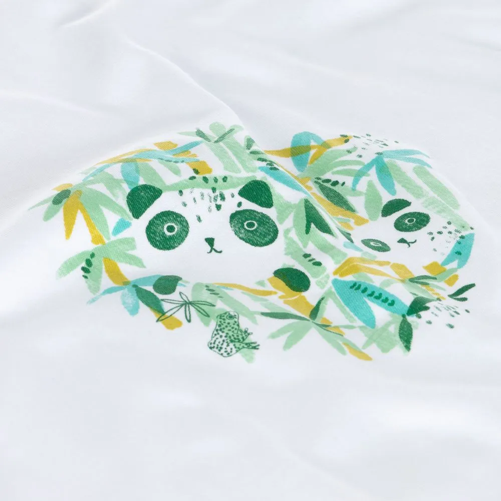 White & Green Blanket (80cm)