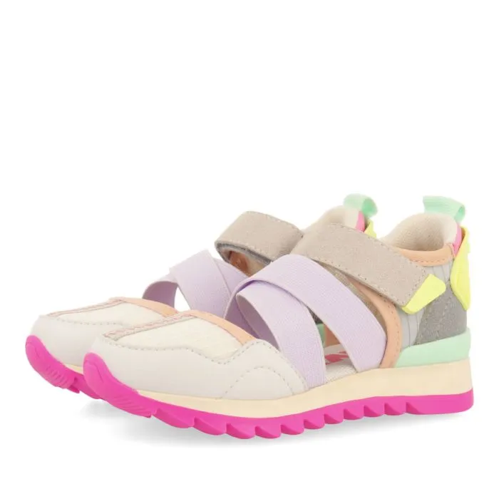 WHITE OPEN SNEAKERS FOR GIRLS CIDRA