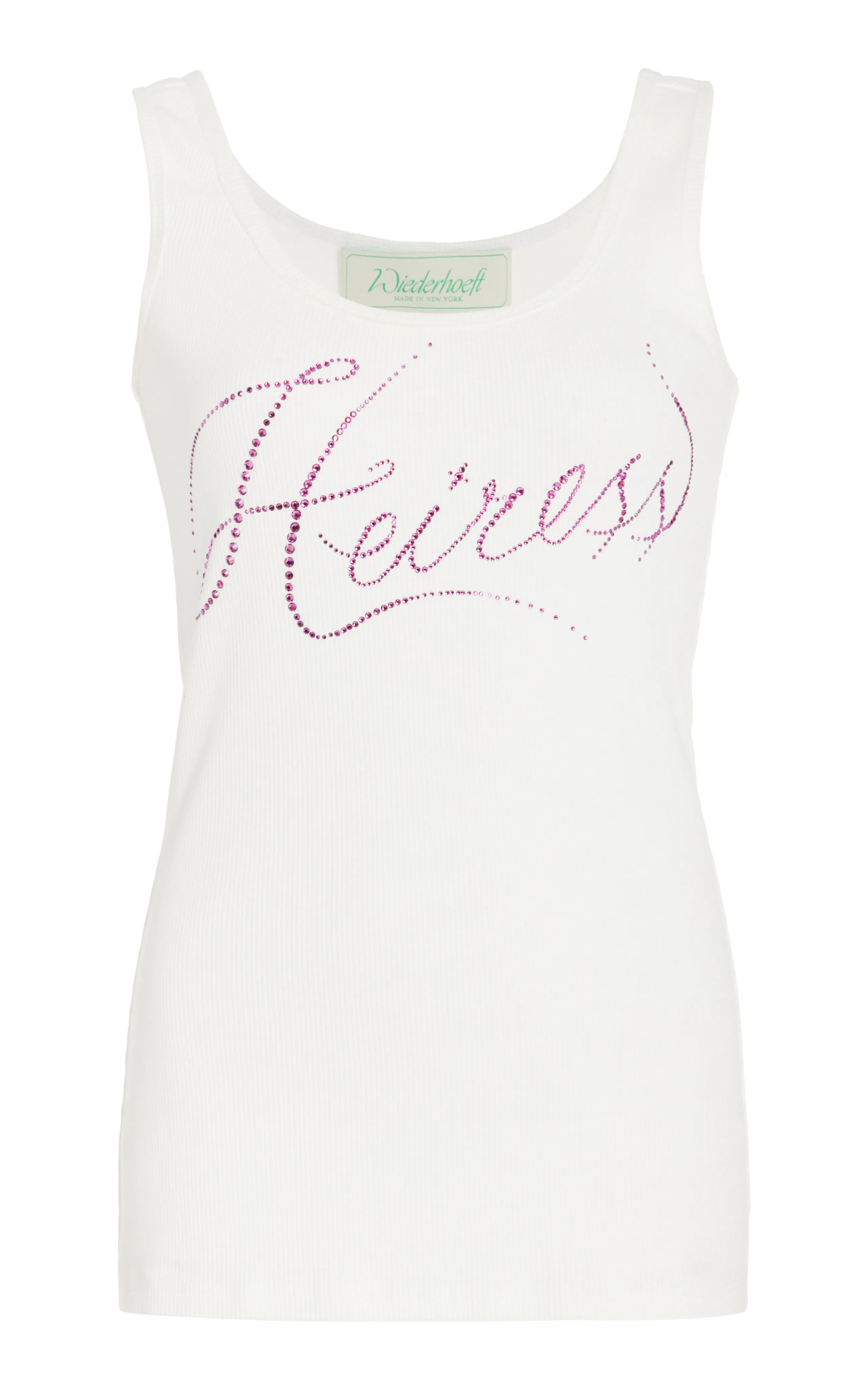 Wiederhoeft Embroidered Cotton Tank Top