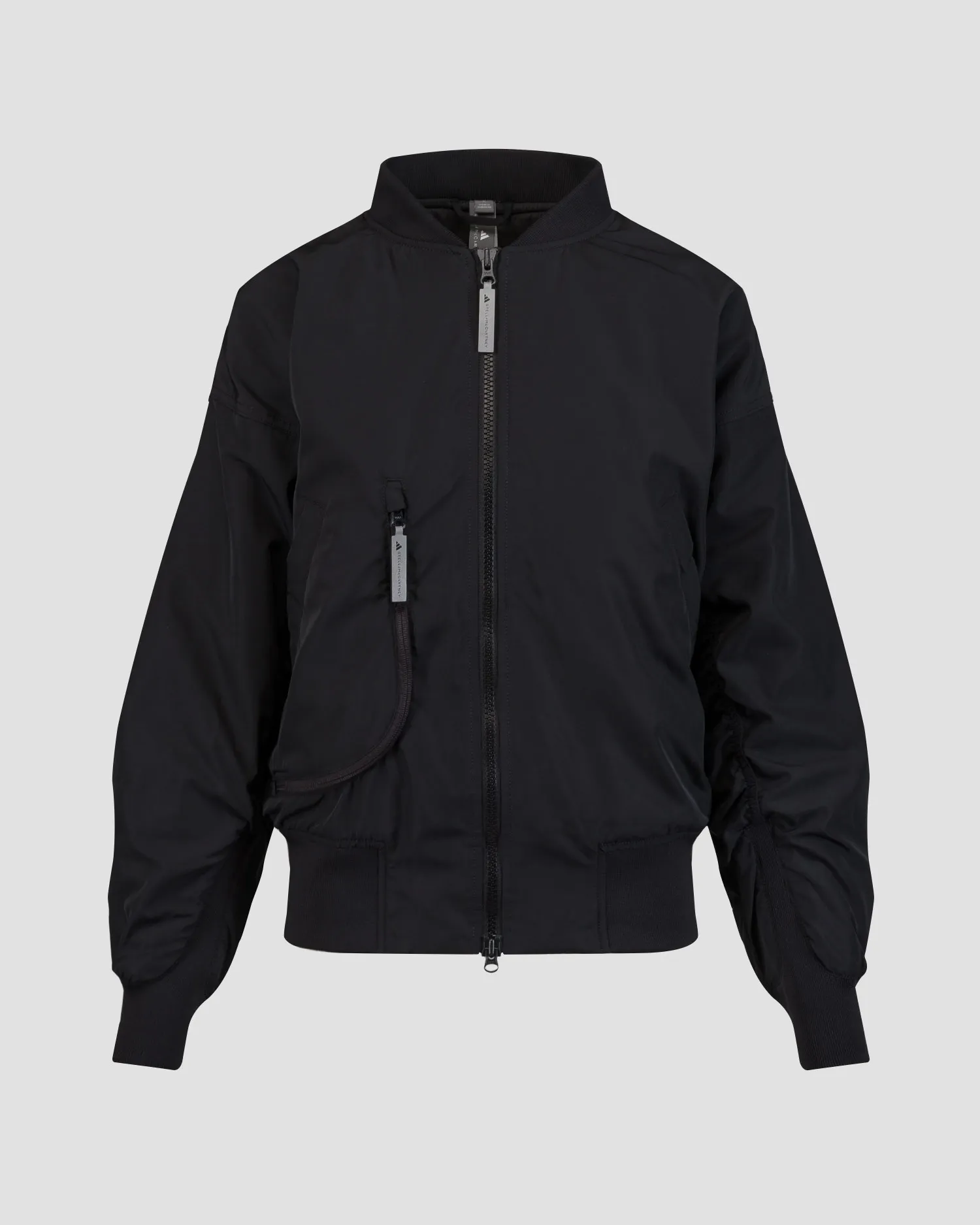 Women's black bomber jacket Adidas by Stella McCartney Sw IP1370-black