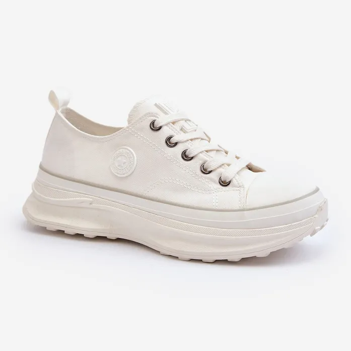 Women's Sneakers on a Massive Sole Big Star NN274126 White