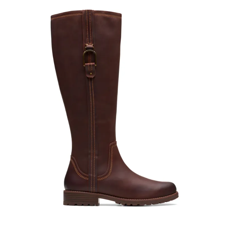 Women’s Clarks Aspra Hi Boot – British Tan