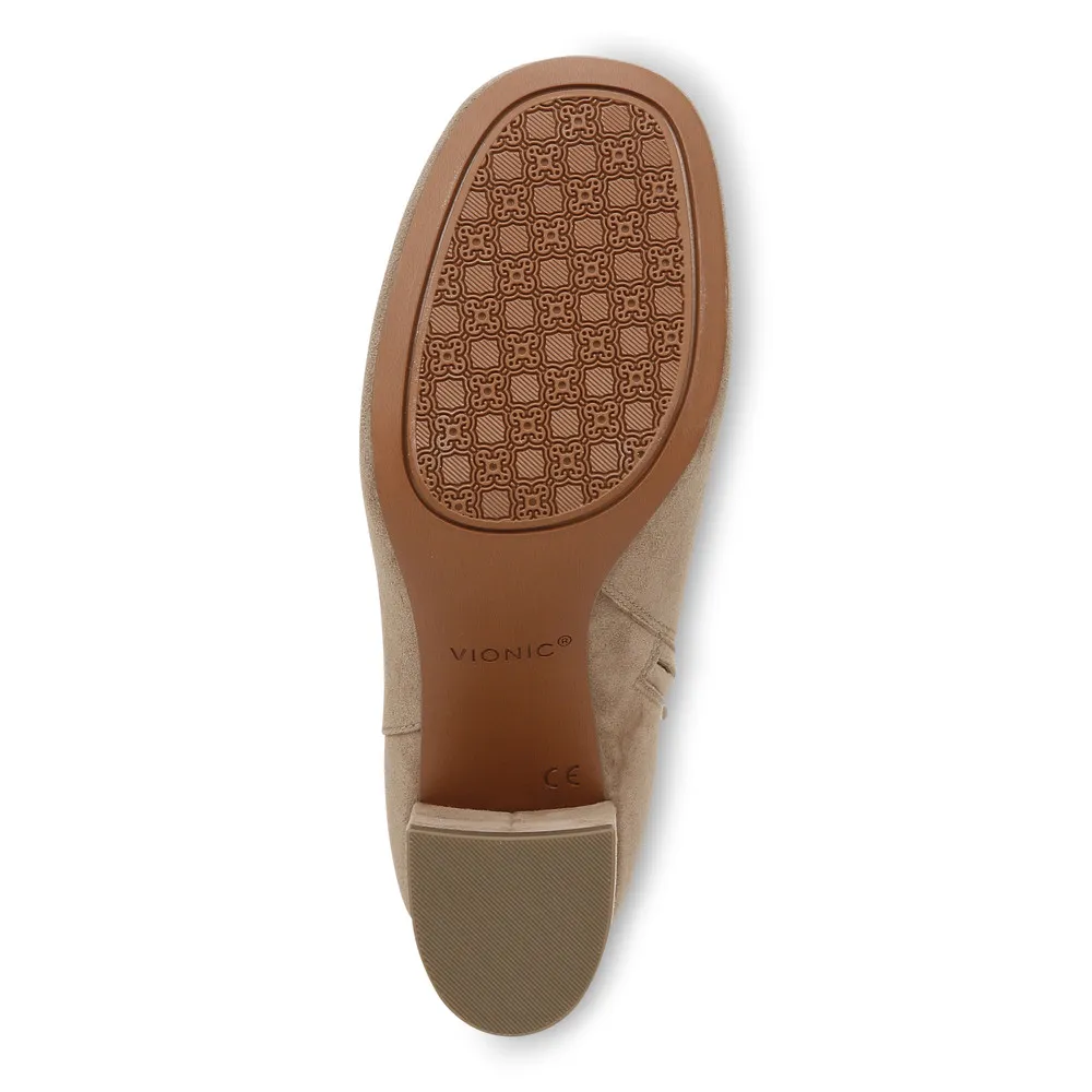 Women’s Vionic Sibley Suede Ankle Boot – Taupe