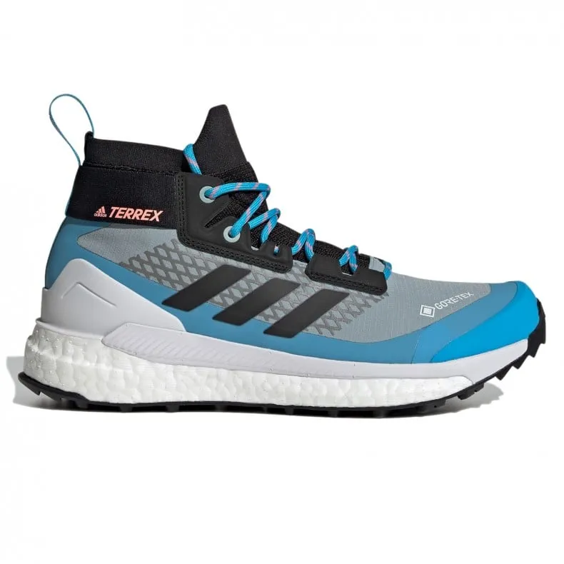 Women's adidas TERREX Free Hiker GORE-TEX (Magic Grey/Core Black/Sky Rush)