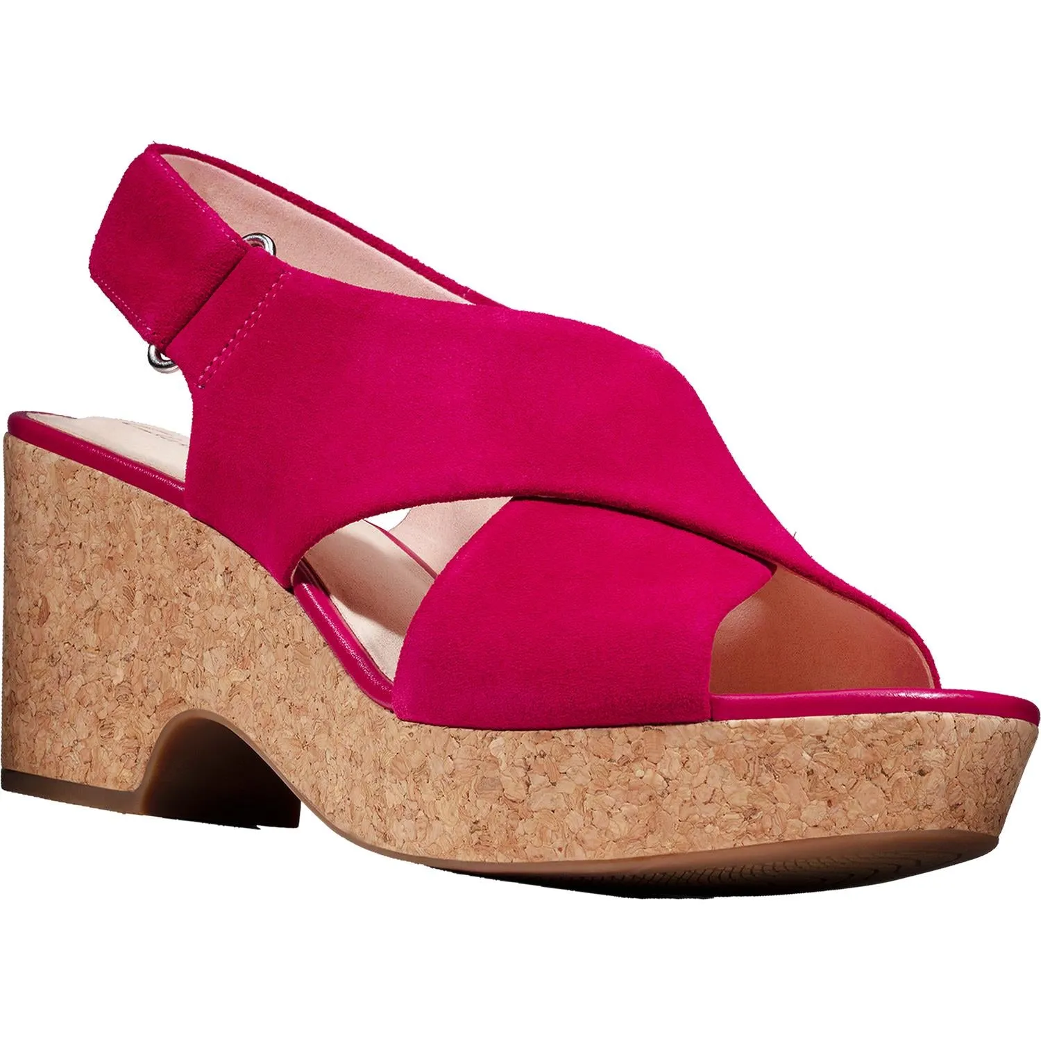 Women's Clarks Maritsa Lara Fuchsia Suede