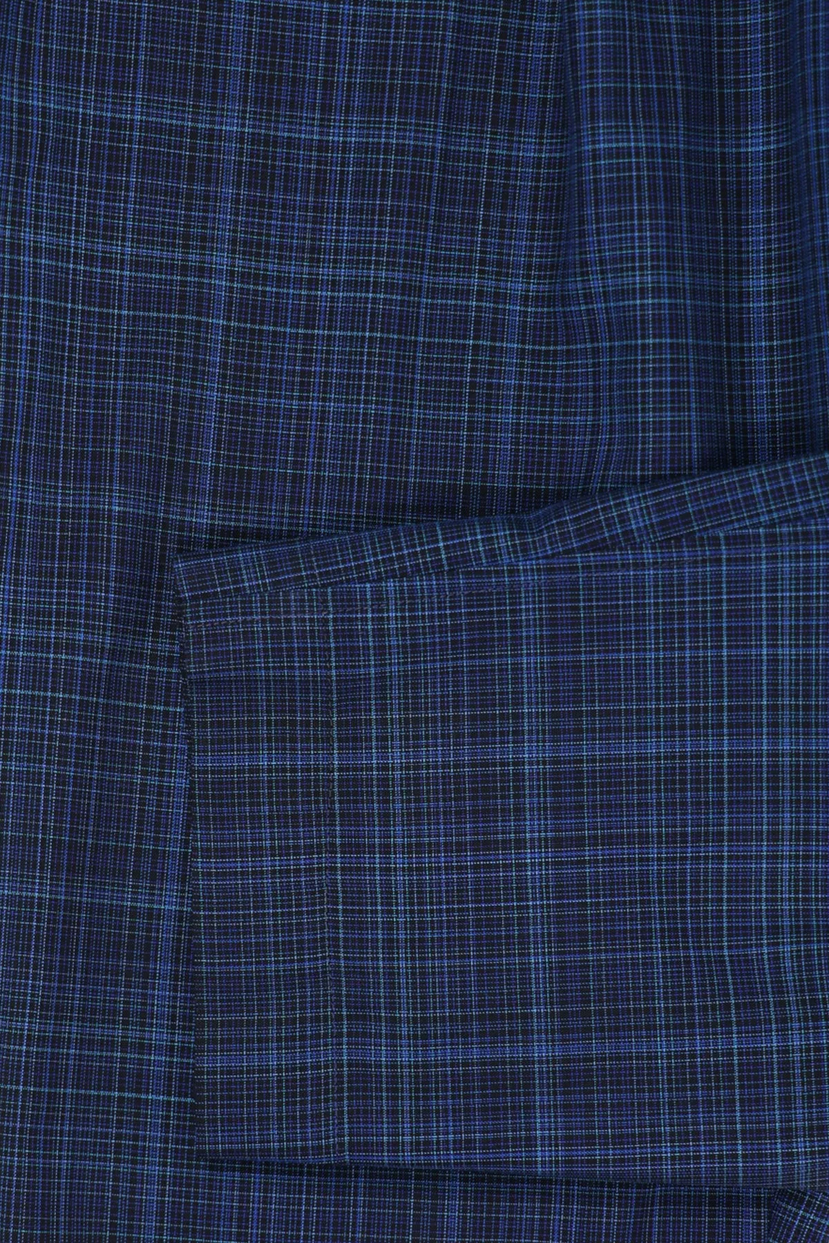Wool Plain Weave Trousers - Ink
