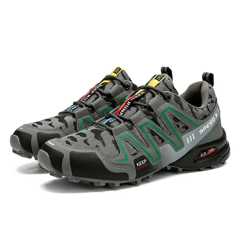 Work Safety Toe Tactical Non-Slip Durable Trekking Sneakers Mens