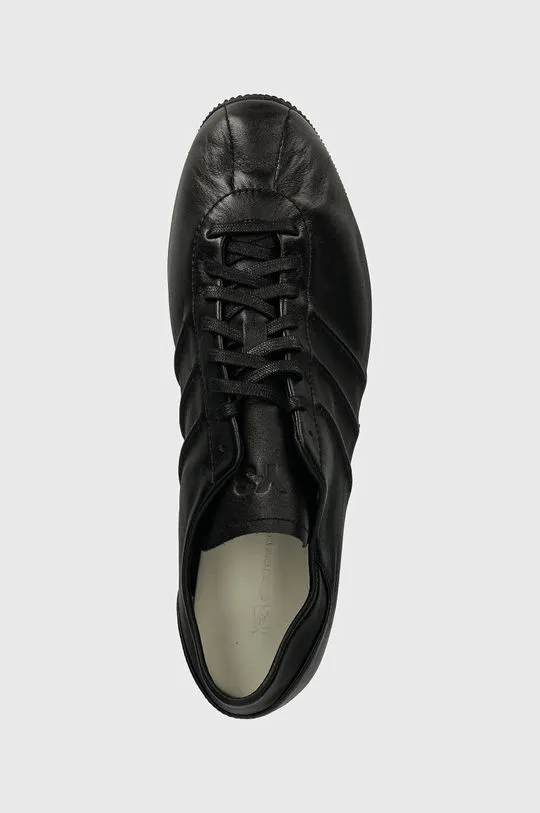 Y-3 leather sneakers Japan black color IE1450