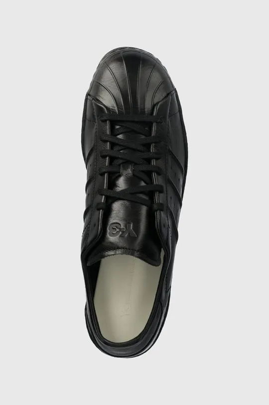 Y-3 leather sneakers Superstar black color IE3237