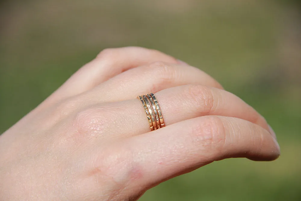 Yellow Gold Stacking Ring