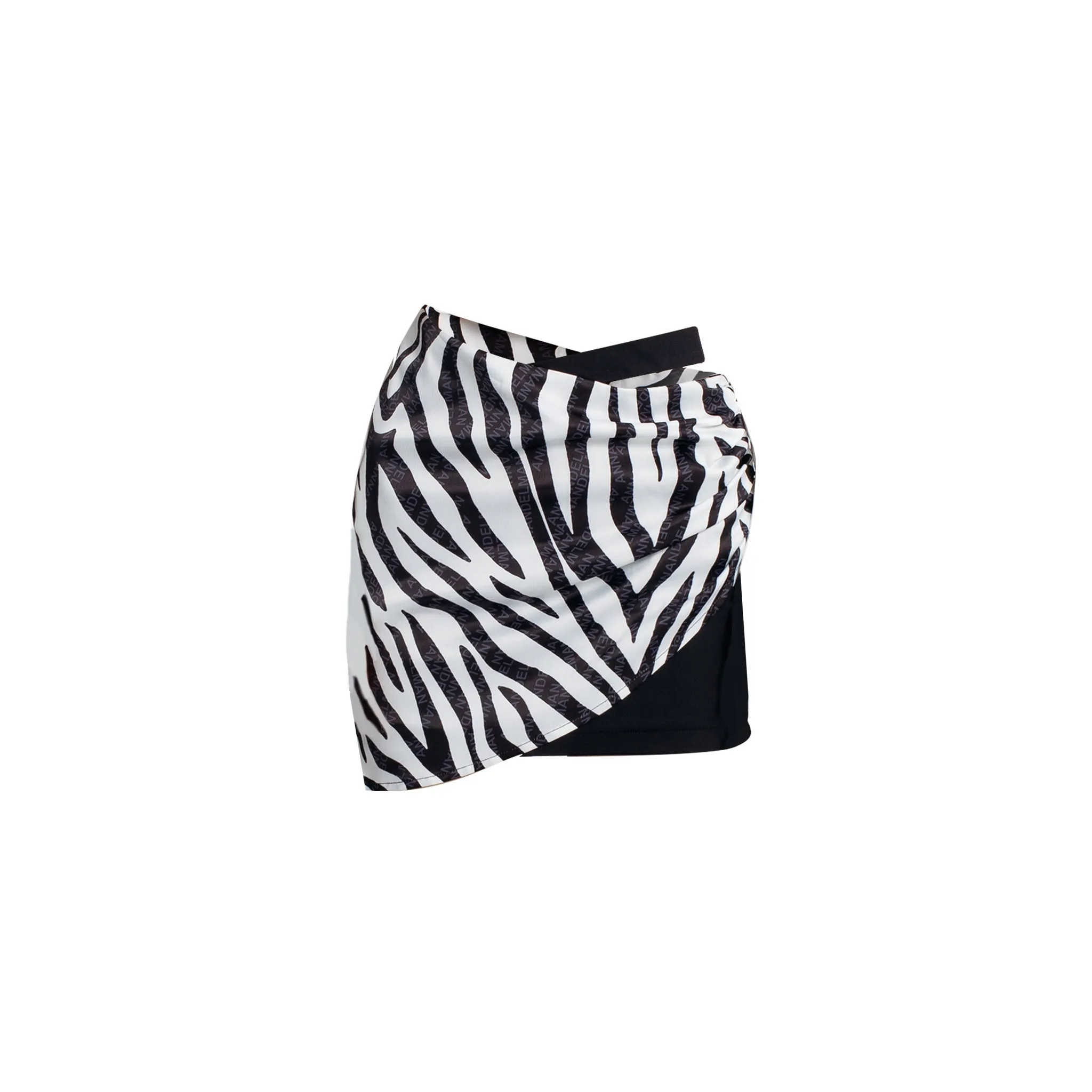 Zebra Print Skirt-