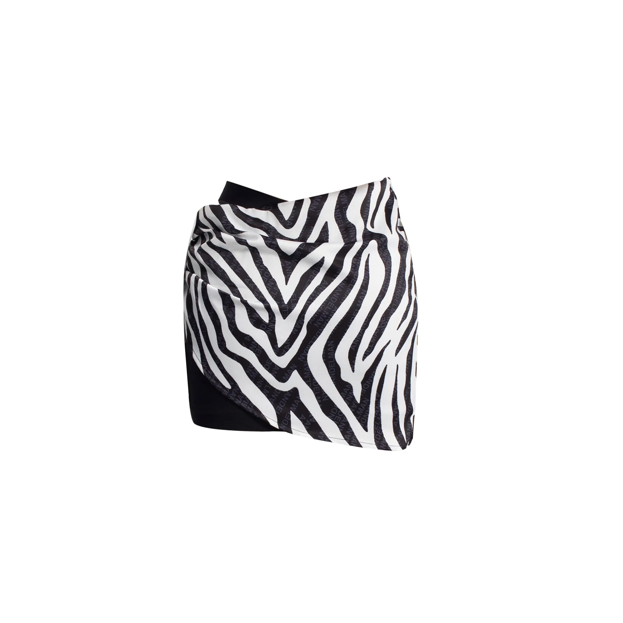 Zebra Print Skirt-