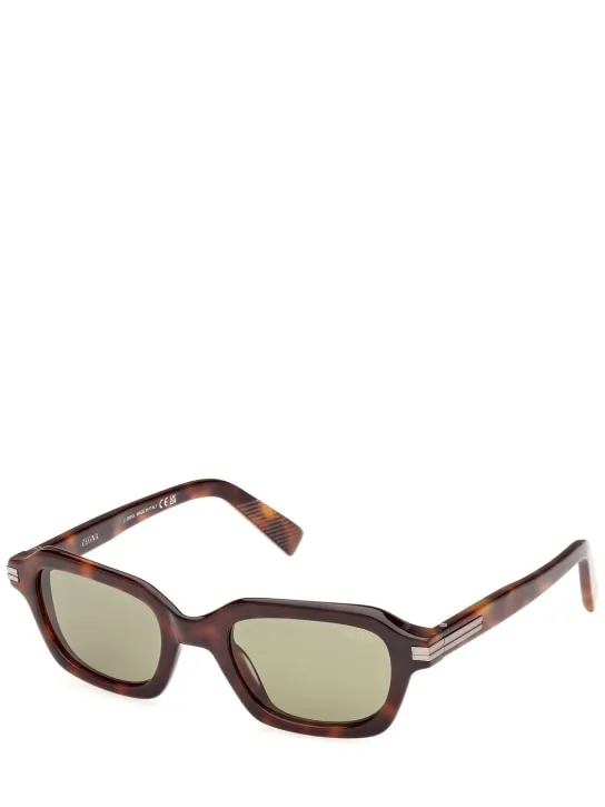 Zegna   Squared sunglasses 