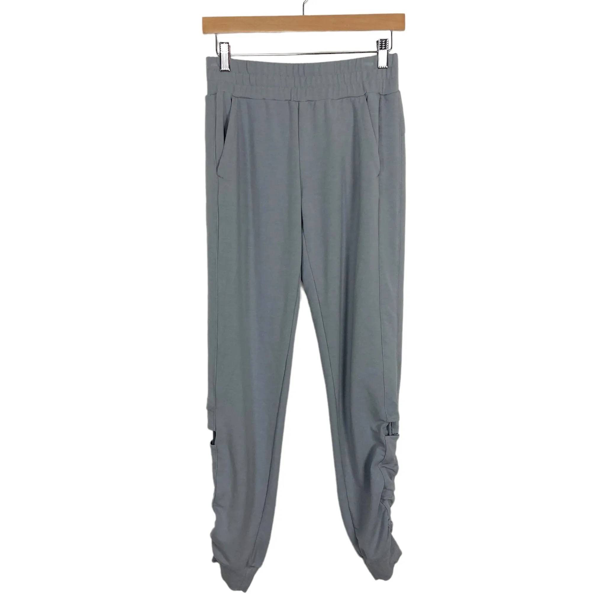 Zella Grey Pull-On Elastic Waist Joggers- Size XS (Inseam 29.5)